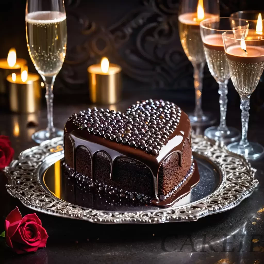 Sprinkled Gems Cake
